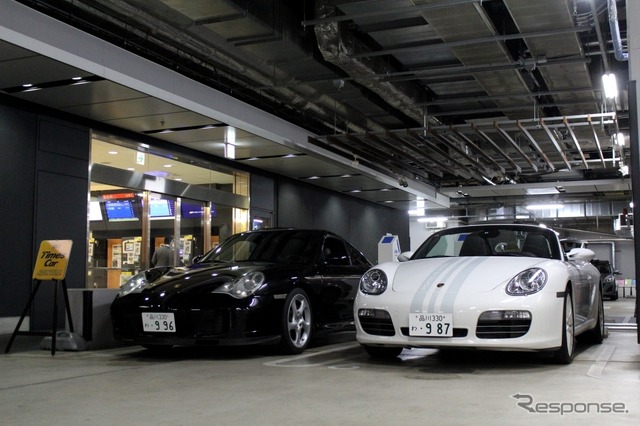 Service Xに導入されたポルシェ ボクスターS(987型/ポルシェデザインディション2)とポルシェ 911ターボ(996型)
