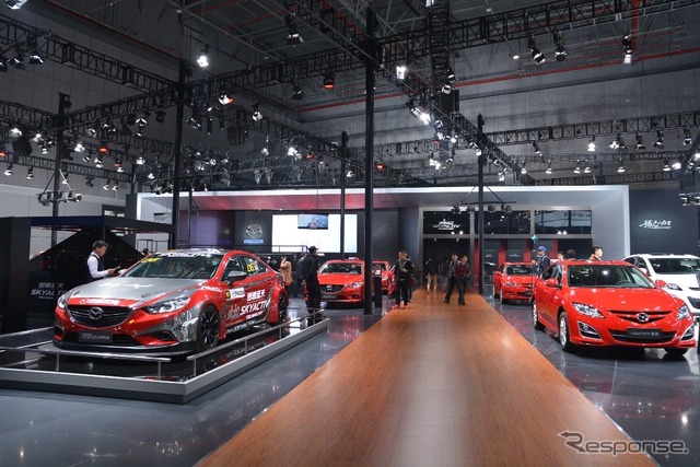 【上海モーターショー15】マツダ95周年、中国市場に向けた「挑戦」