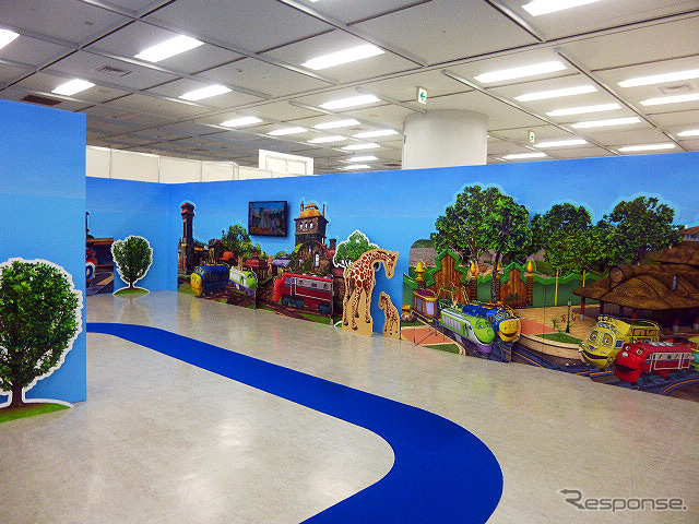 チャギントンランド2015スプリングフェスティバル(池袋サンシャインシティ文化会館、4月25日~5月6日開催)の報道公開(4月24日)のようす