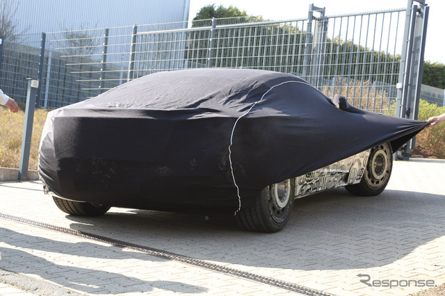 アストンマーティン DB11 スクープ写真