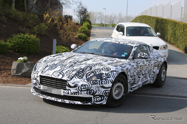 アストンマーティン DB11 スクープ写真