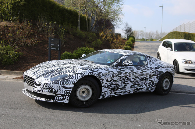 アストンマーティン DB11 スクープ写真
