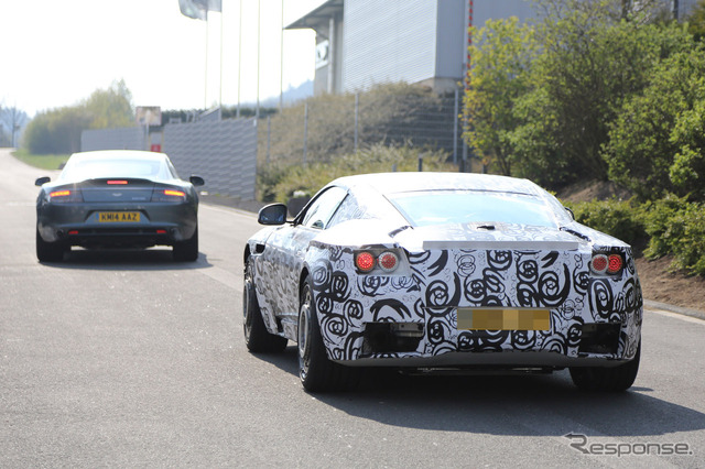 アストンマーティン DB11 スクープ写真