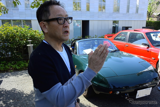 豊田章男社長(モーニングクルーズ with LEXUS)