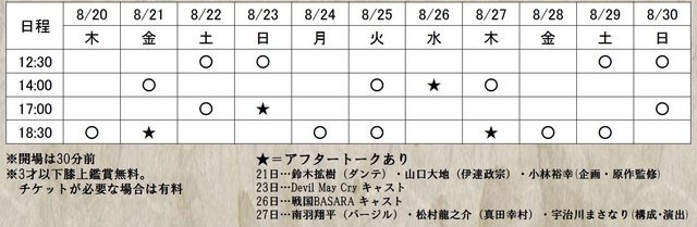 舞台「戦国BASARA vs デビル メイ クライ」公演決定!ダンテたちが戦国時代へ…