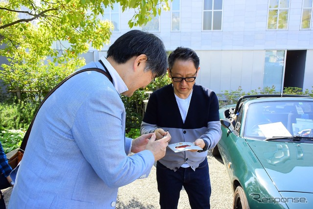 豊田章男社長(モーニングクルーズ with LEXUS)