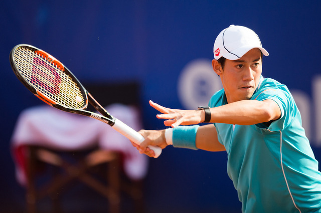 錦織圭がバルセロナ・オープンを連覇(2015年4月26日)