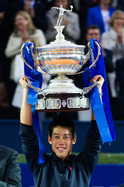 錦織圭がバルセロナ・オープンを連覇(2015年4月26日)
