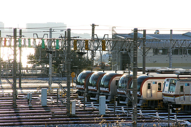 湾岸エリアの東京メトロ車庫