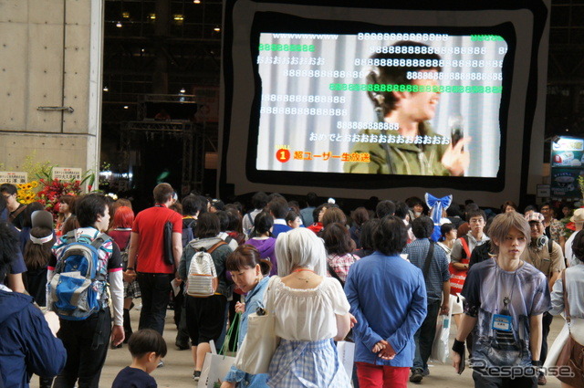 幕張メッセの全ホール使用、実来場者が2日間で15万人超のイベントに成長した「ニコニコ超会議」。