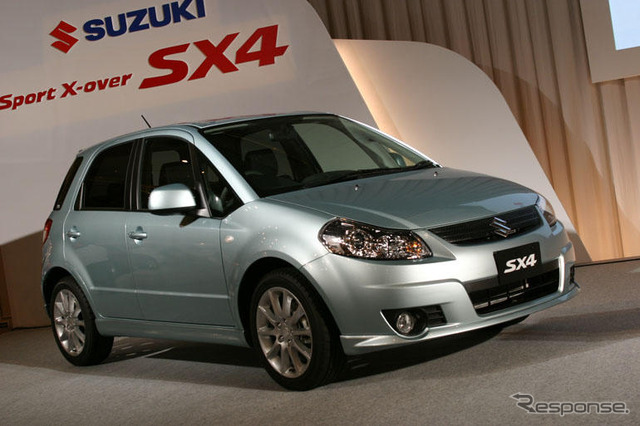 【スズキ SX4 発表】世界戦略コンパクトクロスオーバー