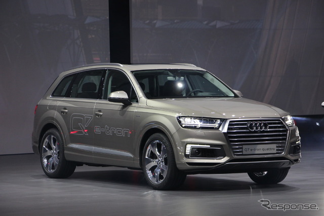 アウディ Q7 e-トロン 2.0TFSIクワトロ（上海モーターショー15）