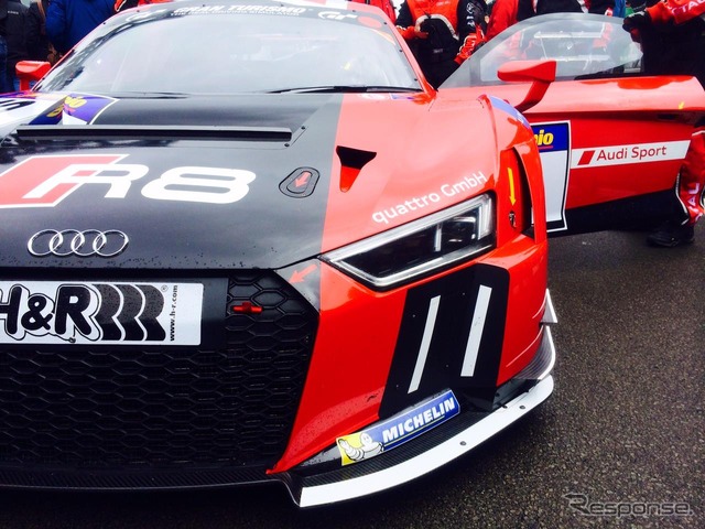 新型アウディ R8 LMS