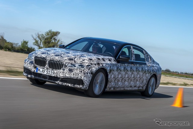 次期 BMW 7シリーズ の開発プロトタイプ車