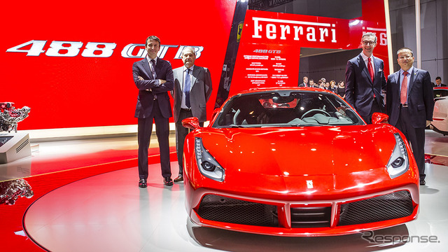 フェラーリ 488 GTB(上海モーターショー15)