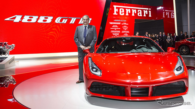フェラーリ 488 GTB(上海モーターショー15)