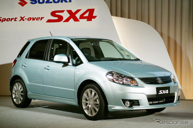 【スズキ SX4 発表】基本デザインはイタリア発