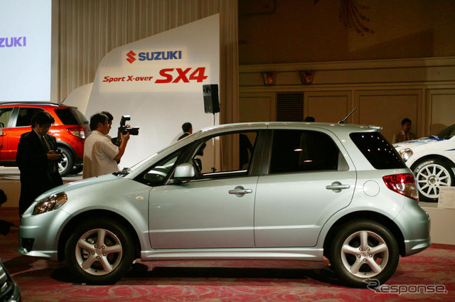 【スズキ SX4 発表】基本デザインはイタリア発