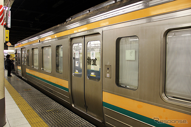 211系が使われていた時代の新聞輸送(高崎線)