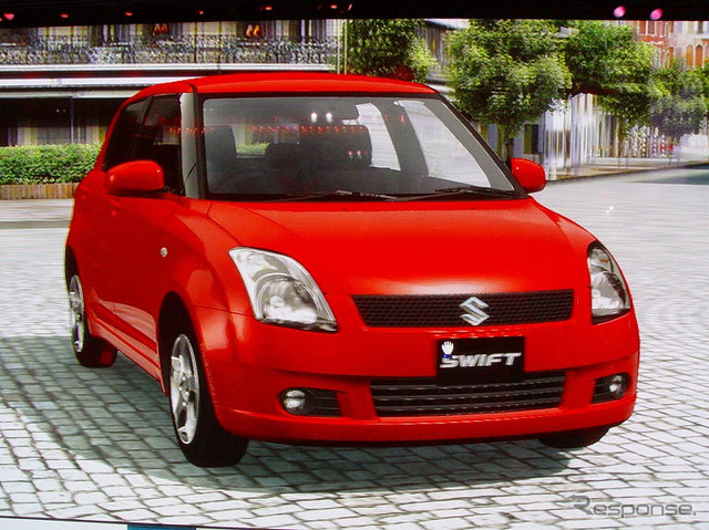 【スズキ SX4 発表】画面の中でクルマがスムーズに動く