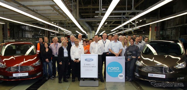 フォード の独工場で生産が開始されたC-MAXとグランドC-MAXの改良新型