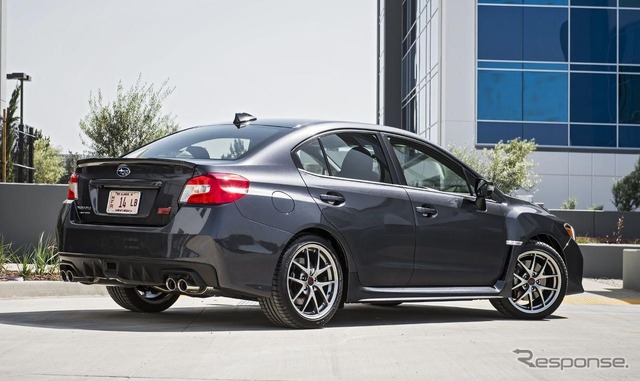スバル WRX の2016年モデル（米国仕様）