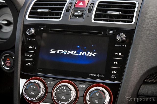 スバル WRX の2016年モデル（米国仕様）
