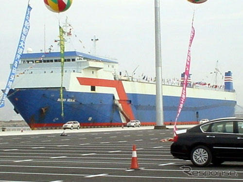 日本郵船、中国の大連に自動車専用ターミナルを開業