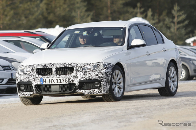 BMW 3シリーズ Mスポーツパッケージ スクープ写真