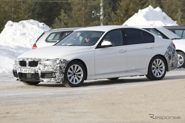 BMW 3シリーズ Mスポーツパッケージ スクープ写真