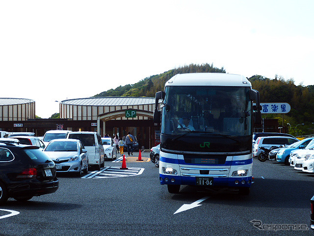 富津館山道路「道の駅富楽里とみやま」(ハイウェイオアシス富楽里)(5月2日)