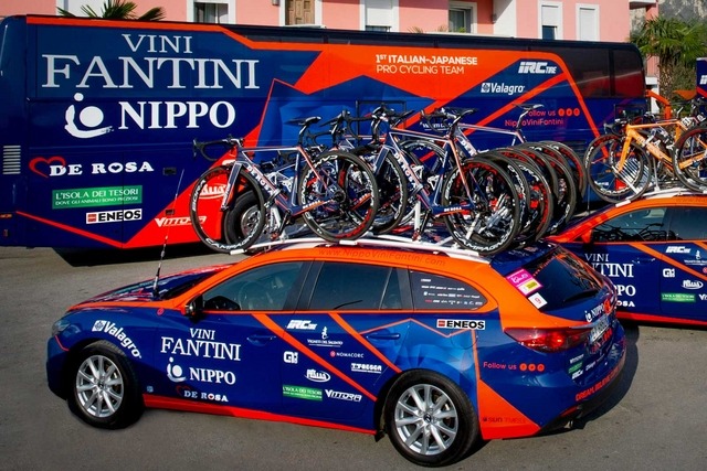 ENEOSがジロ・デ・イタリア期間中にNIPPOをスポンサード