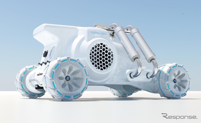 モリタの水を使わない消防車『Habot-mini(ハボットミニ)』