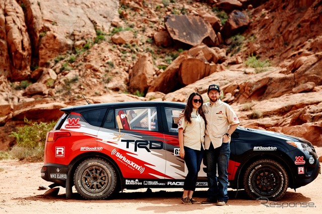 トヨタ RAV4 のラリーアメリカ参戦車両