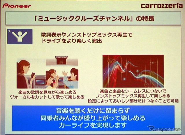 「ミュージッククルーズチャンネル」の特徴4