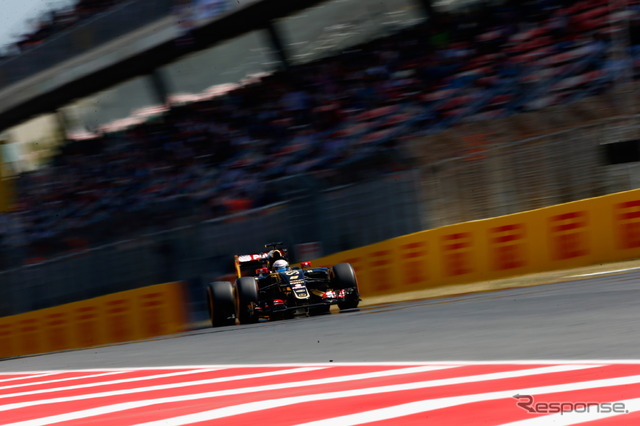 F1スペインGP予選日の様子
