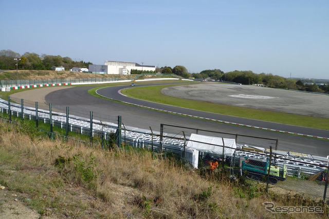 スプーンカーブ(Mエリア付近)