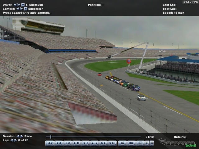 【PC NASCAR Racing 4】ゲームなのに筋肉痛になってしまうリアルさ!!