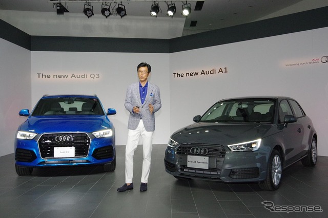 アウディ Q3 改良新型とアウディ A1 改良新型