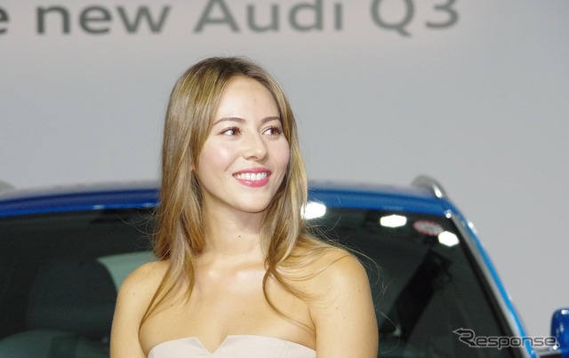 道端ジェシカさん(アウディ Q3/A1 改良新型 発表会)