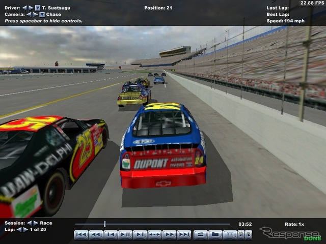 【PC NASCAR Racing 4】ゲームなのに筋肉痛になってしまうリアルさ!!
