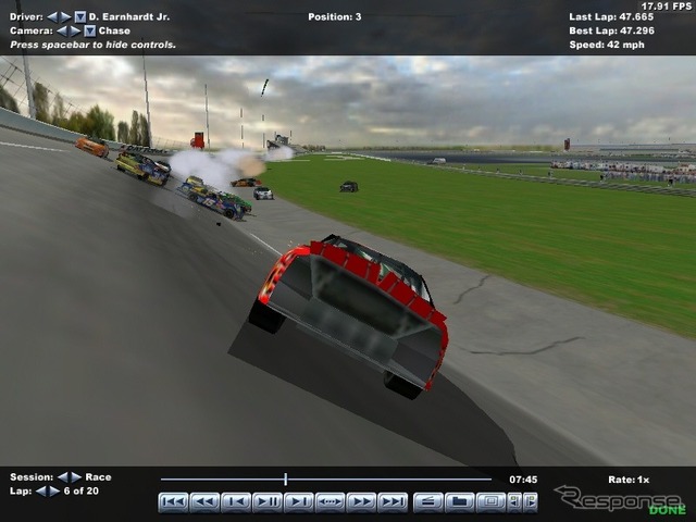 【PC NASCAR Racing 4】ゲームなのに筋肉痛になってしまうリアルさ!!