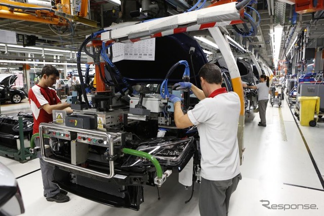 セアトのスペイン・マルトレル工場