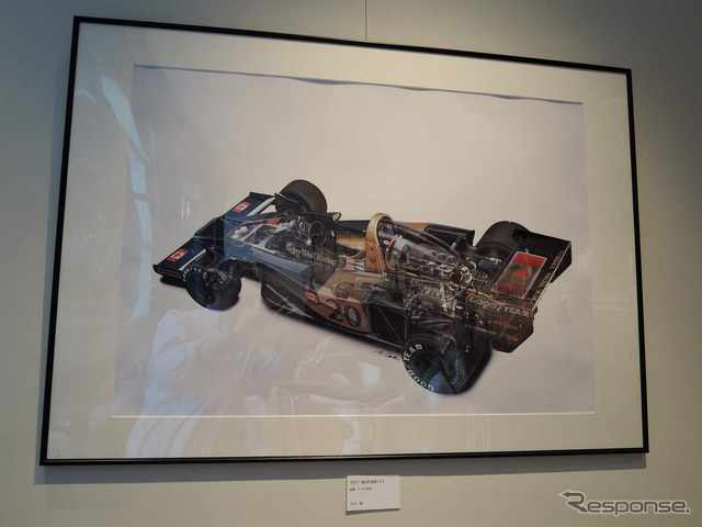 展示作品(SUZUKAから始まるモータースポーツ・アート展)