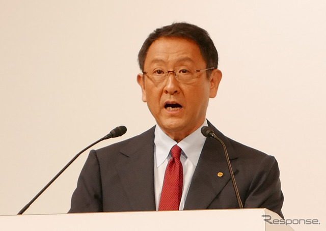 トヨタ豊田章男社長