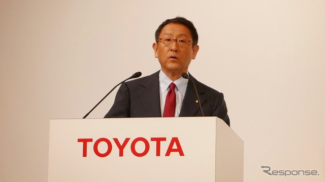 トヨタ豊田章男社長