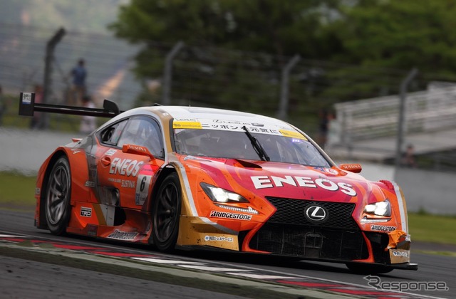 SUPER GTで大嶋と国本雄資のコンビが走らせている#6 ENEOS SUSTINA RC F。