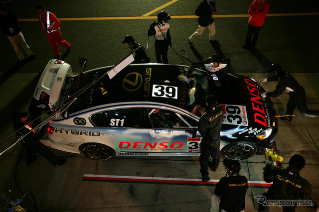レクサス GS ハイブリッド、24時間耐久レース完走