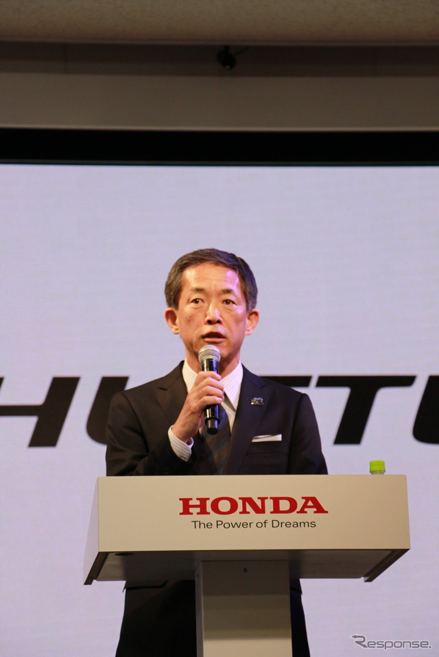 ホンダ 峯川尚専務執行役員