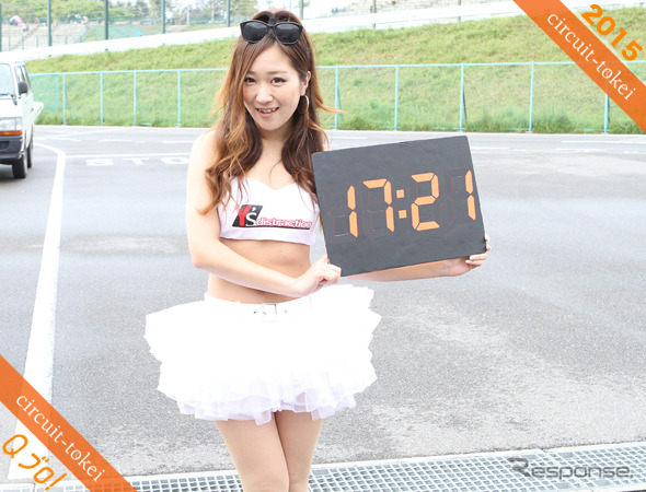 サーキット時計2015『MFJスーパーバイク』レースクイーン